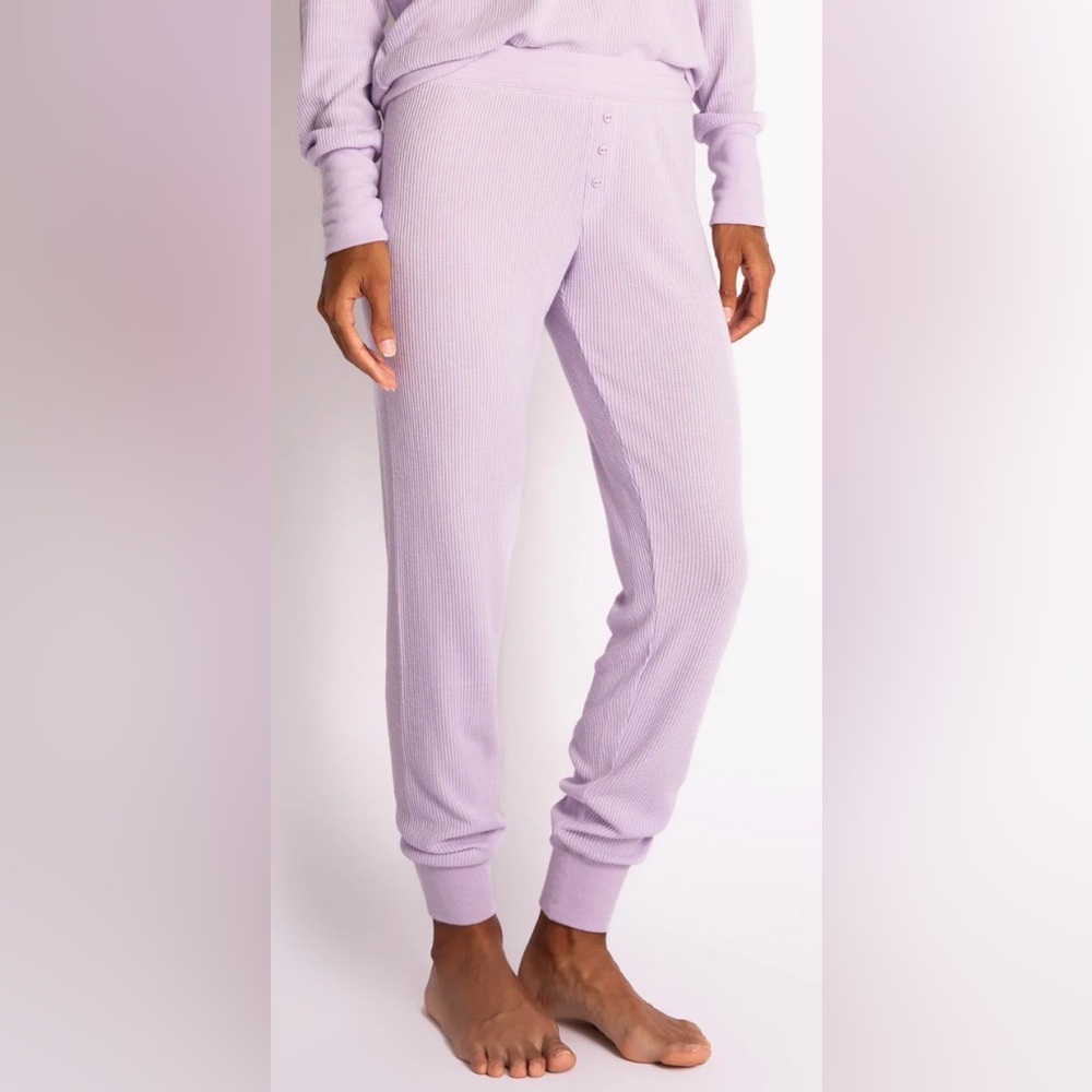 NWT - PJ Salvage - Lavender Textured Essentials Jammie Lounge Pants - Women's M